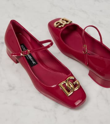 DG patent leather Mary Jane pumps | Dolce&Gabbana