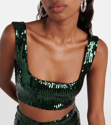 Beating Heart sequin top | Galvan