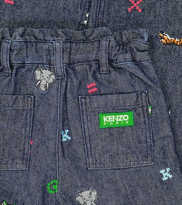 Jeans Jungle Game con ricamo | Kenzo Kids