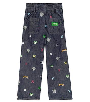 Jeans Jungle Game con ricamo | Kenzo Kids