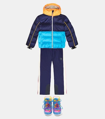 Fritz colorblocked down ski jacket | Bogner Kids