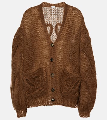 Anagram mohair-blend cardigan | Loewe