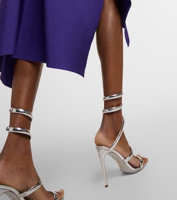 Sandali Cleo in pelle metallizzata | Rene Caovilla
