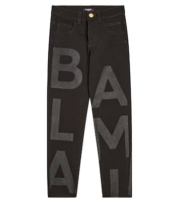 Jeans aus einem Baumwollgemisch | Balmain Kids