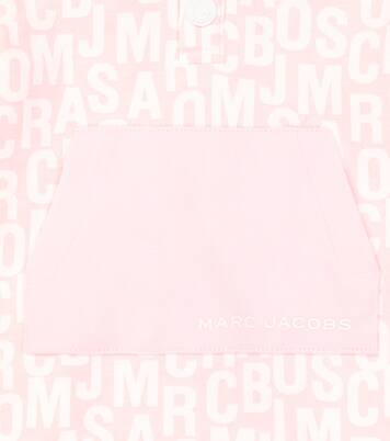 Baby logo cotton hoodie and leggings set | Marc Jacobs Kids