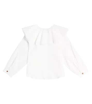 Blusa Houte in lino e cotone | Donsje