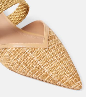 Mules Manu effetto rafia | Malone Souliers