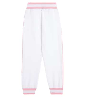 x Barbie® pantalones deportivos de algodón | Monnalisa