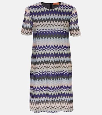 Abito corto in lamé a zig-zag | Missoni