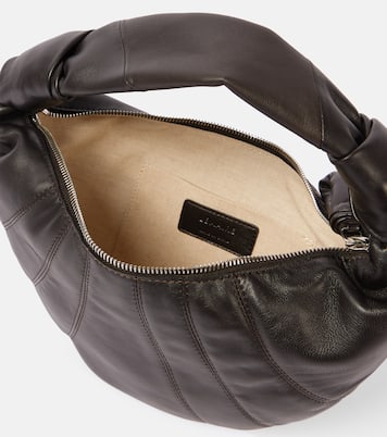 Fortune Croissant Mini leather shoulder bag | Lemaire
