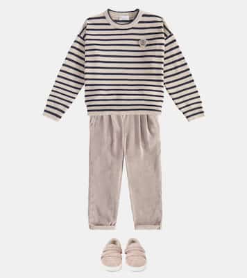 Pantaloni in velluto a coste | Brunello Cucinelli Kids