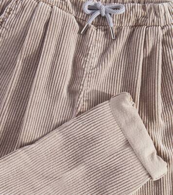 Pantaloni in velluto a coste | Brunello Cucinelli Kids