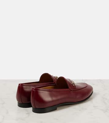Loafers Gucci Jordaan Horsebit aus Leder | Gucci