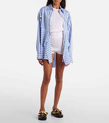 Pointelle cotton and cashmere top | JW Anderson