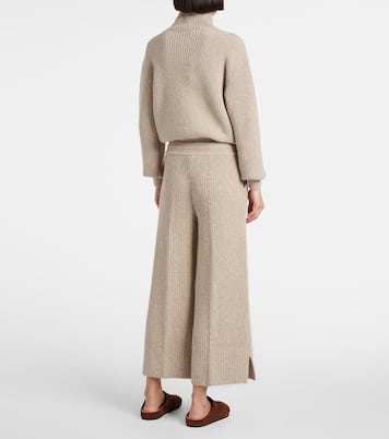 Valduggia ribbed-knit cashmere culottes | Loro Piana