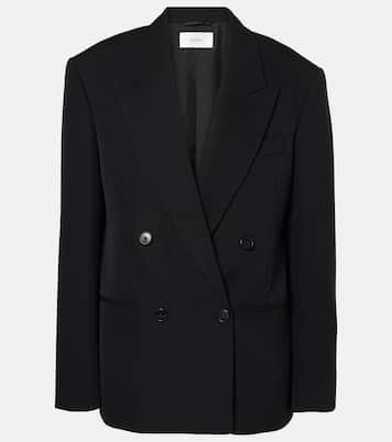 Sandon double-breasted wool blazer | The Row