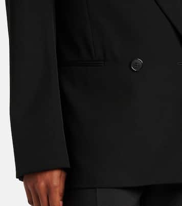 Sandon double-breasted wool blazer | The Row