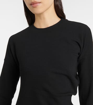 Abito midi asimmetrico in jersey | Toteme