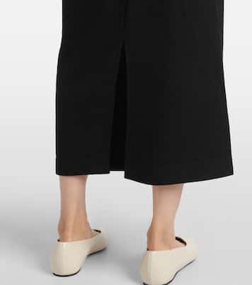 Abito midi asimmetrico in jersey | Toteme