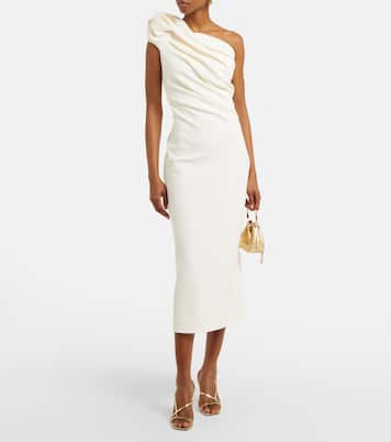 Vestido de cóctel Granalle de crepé | Safiyaa