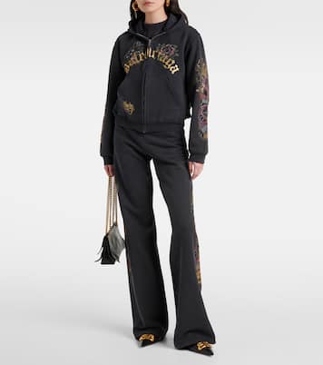Sweat-shirt à capuche Tacky Tattoo en coton | Balenciaga