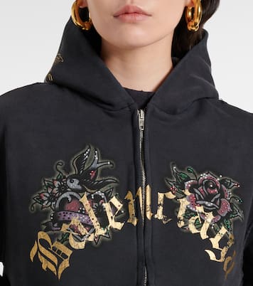 Sweat-shirt à capuche Tacky Tattoo en coton | Balenciaga