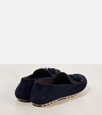 Mokassins Dot Sole Walk aus Veloursleder | Loro Piana