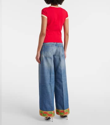 T-shirt en coton imprimé | Valentino