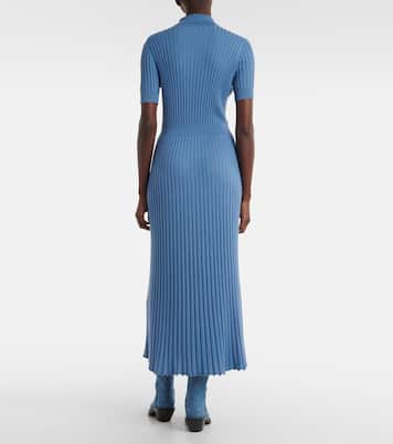 Robe longue Amor en soie et cachemire | Gabriela Hearst