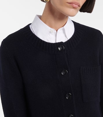 Wool and cashmere cardigan | Jardin des Orangers