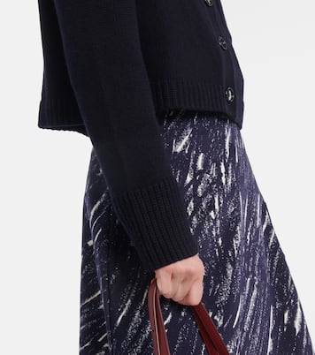 Wool and cashmere cardigan | Jardin des Orangers