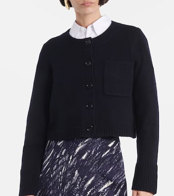Wool and cashmere cardigan | Jardin des Orangers