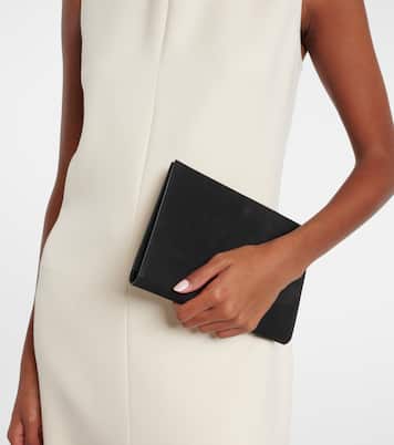 Clutch aus Leder | The Row