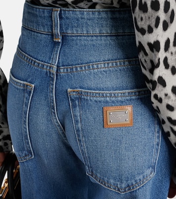 Jeans anchos de tiro alto | Dolce&Gabbana