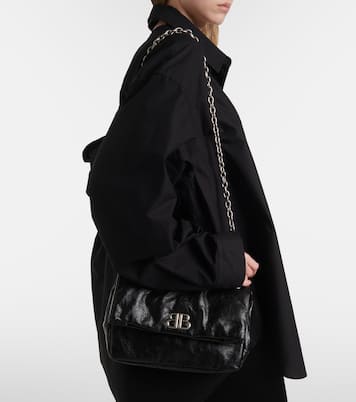 Borsa a spalla Monaco Medium in pelle | Balenciaga