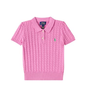 Polo in cotone a trecce | Polo Ralph Lauren Kids