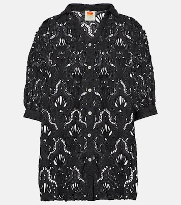 Camicia Seashell in pizzo di cotone | Farm Rio