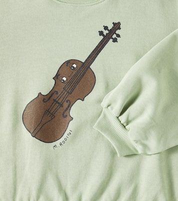 Felpa Violin in jersey di cotone | Mini Rodini