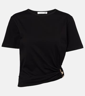 Top cropped Orbit in jersey di cotone | Christopher Esber