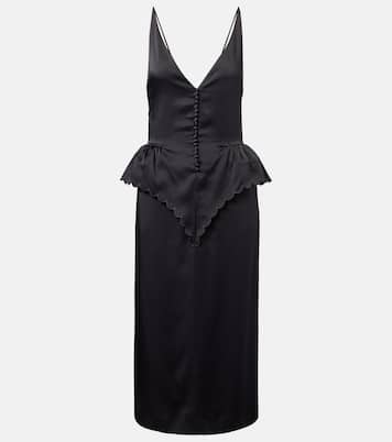 Abito midi in raso | Stella McCartney