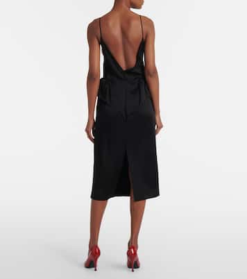 Abito midi in raso | Stella McCartney