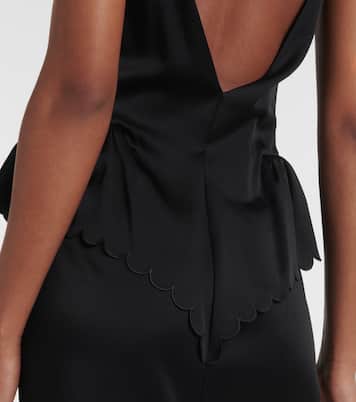 Abito midi in raso | Stella McCartney