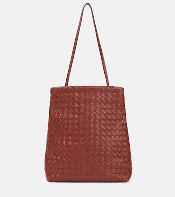 Lilou woven leather shoulder bag | The Row