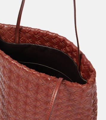 Lilou woven leather shoulder bag | The Row