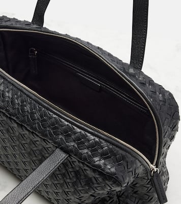 Astra woven leather shoulder bag | The Row