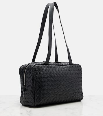 Astra woven leather shoulder bag | The Row