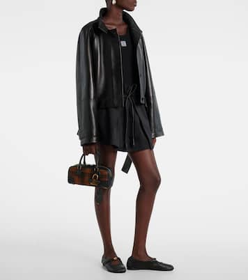 Tote Bag Amazona 23 aus Veloursleder | Loewe