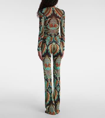 Printed jersey top | Etro
