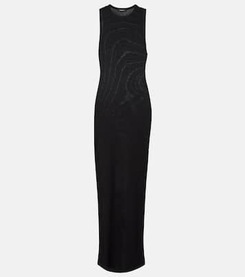 Maxikleid Racer aus einem Baumwollgemisch | Wardrobe.NYC