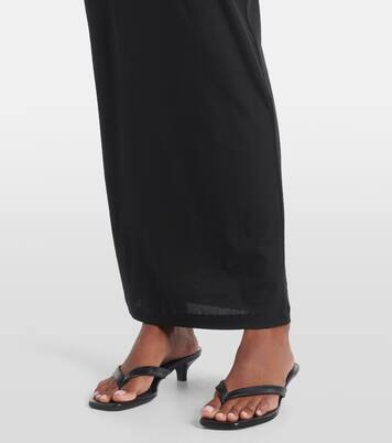 Maxikleid Racer aus einem Baumwollgemisch | Wardrobe.NYC